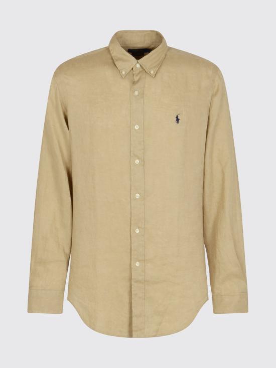 26SS 폴로 랄프로렌 긴팔 셔츠 710966294 001 White - POLO RALPH LAUREN