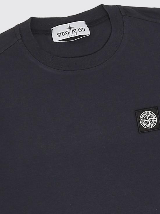 26SS [키즈] 스톤 아일랜드 티셔츠 2100002S0047 V0020 Blue 1 - STONE ISLAND