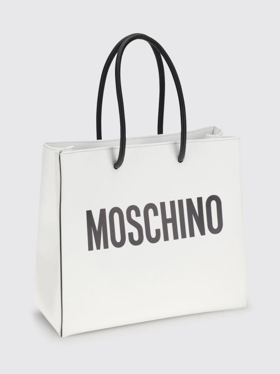 26SS 모스키노 토트백 MC4210PP0OOB0 100 White - MOSCHINO