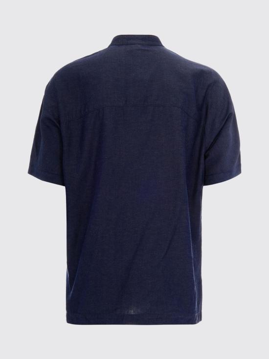 26SS 엠포리오 아르마니 반팔 셔츠 EM005823AF25156 MB001 Denim - EMPORIO ARMANI