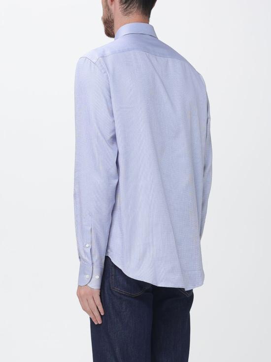 26SS 엠포리오 아르마니 긴팔 셔츠 EM000195TE20513 F9027 Gnawed Blue - EMPORIO ARMANI