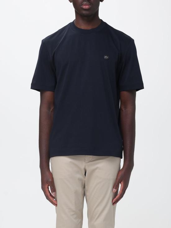 26SS 보스 반팔 티셔츠 50555844 404 Navy