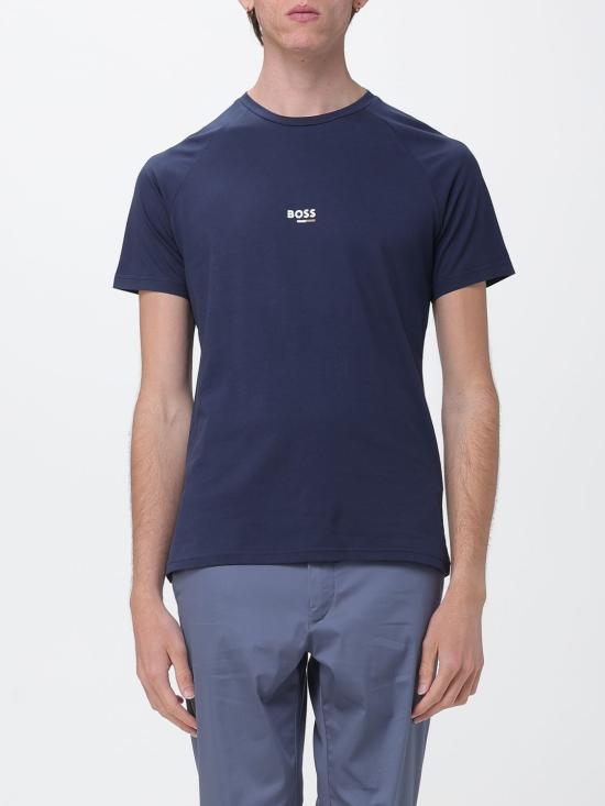 26SS 보스 반팔 티셔츠 50517970 415 Blue