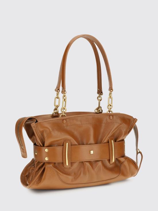 26SS 발망 숄더백 GN0DB035LARE 8DF Brown - BALMAIN