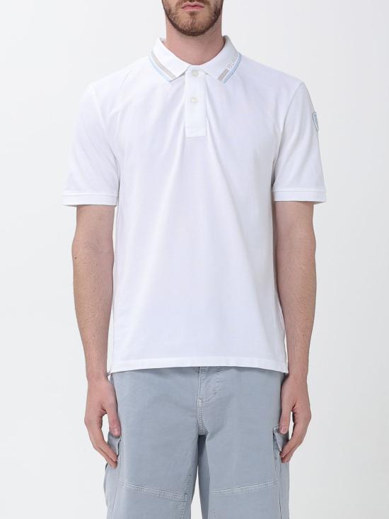 26SS 블라우어 폴로 티셔츠 BLUT02297006801 100 White