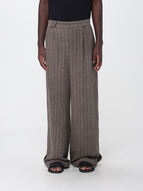 26SS 엠포리오 아르마니 스트레이트 팬츠 EM005615TE21468 U6285 Brown