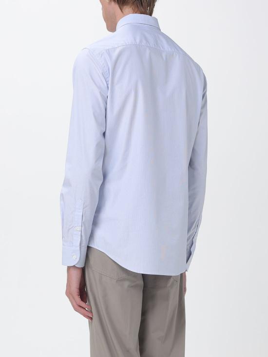 26SS 엠포리오 아르마니 긴팔 셔츠 EM000099TE20522 F9083 Gnawed Blue - EMPORIO ARMANI