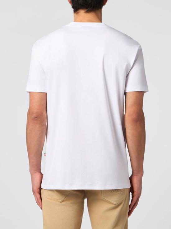 26SS 빌리어네어 반팔 티셔츠 BAFCMTK8954BTE014N 01 White - BILLIONAIRE