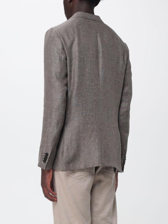 26SS 에르메네질도제냐 수트 자켓 1D7SG0383012A3 7 Brown - ERMENEGILDO ZEGNA