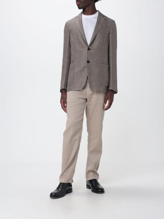 26SS 에르메네질도제냐 수트 자켓 1D7SG0383012A3 7 Brown - ERMENEGILDO ZEGNA