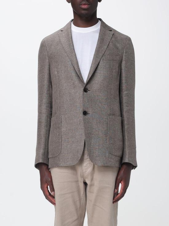 26SS 에르메네질도제냐 수트 자켓 1D7SG0383012A3 7 Brown