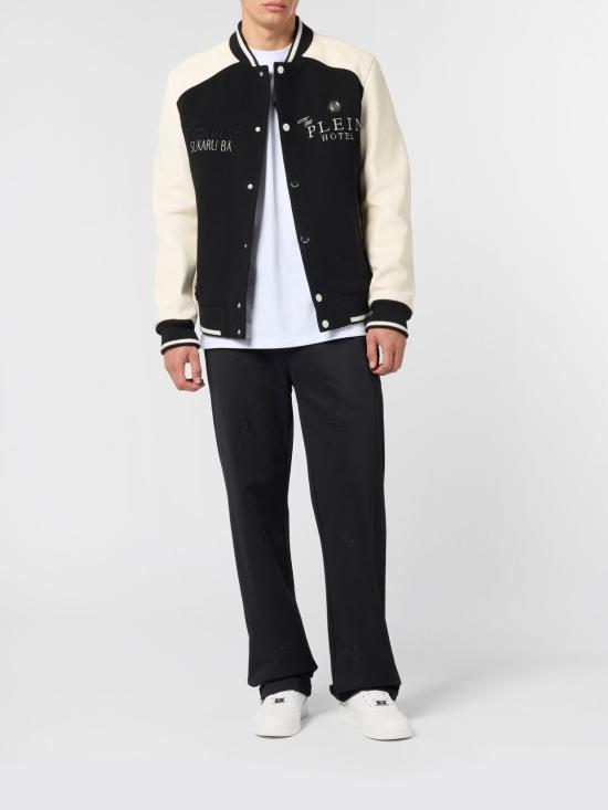 26SS 필립 플레인 스트레이트 팬츠 SAFCMJT2709PTE003N 0202 Black - PHILIPP PLEIN