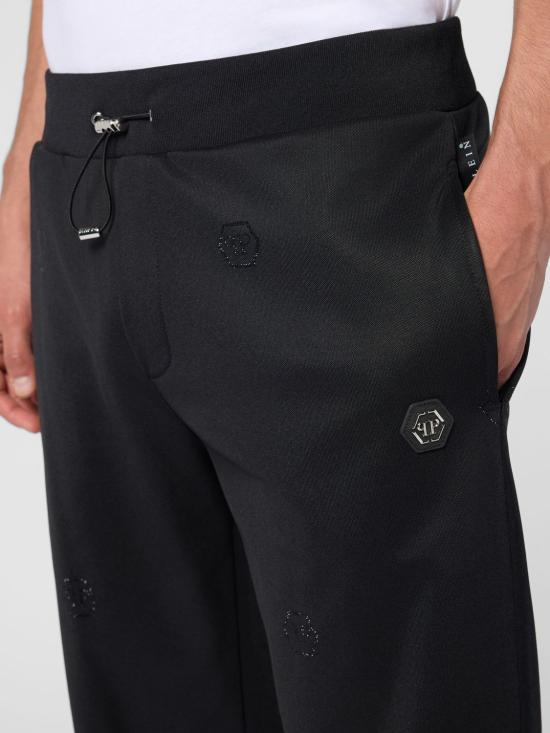 26SS 필립 플레인 스트레이트 팬츠 SAFCMJT2709PTE003N 0202 Black - PHILIPP PLEIN