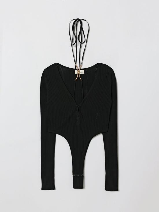 26SS 엘리자베타프랜치 긴팔 티셔츠 BK83S61E2 110 Black - ELISABETTA FRANCHI