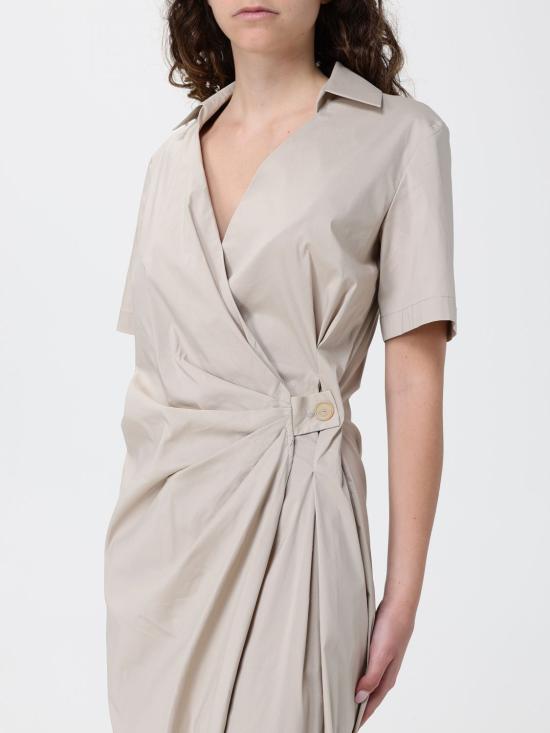 26SS 리비아나 콘티 롱 원피스 L6SK30 W81 1 Sand - LIVIANA CONTI