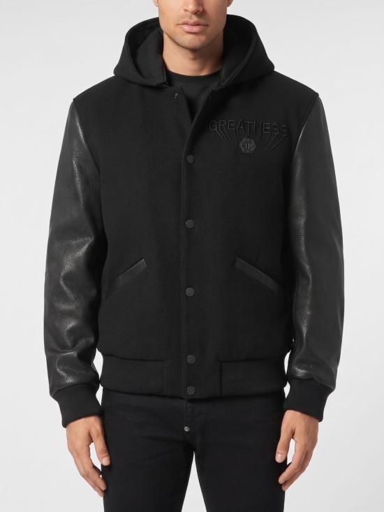 26SS 필립 플레인 자켓 AAECMRB2943PTE120N 0202 Black
