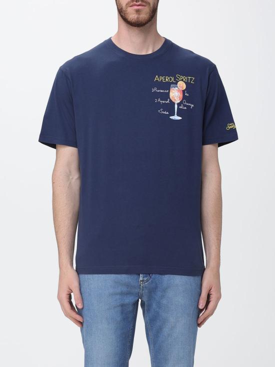 26SS 세인트바쓰 반팔 티셔츠 POT0001 04382L Navy