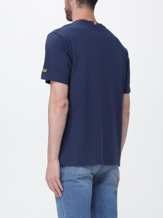 26SS 세인트바쓰 반팔 티셔츠 POT0001 04382L Navy - MC2 SAINT BARTH