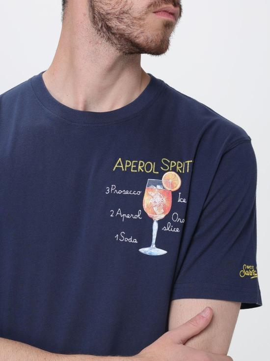 26SS 세인트바쓰 반팔 티셔츠 POT0001 04382L Navy - MC2 SAINT BARTH