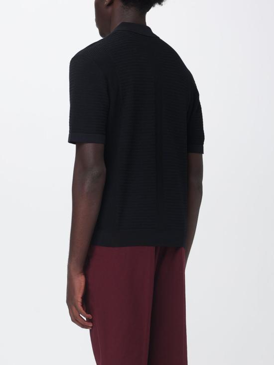 26SS 파올로페코라 반팔 셔츠 A052F300 9000 Black - PAOLO PECORA