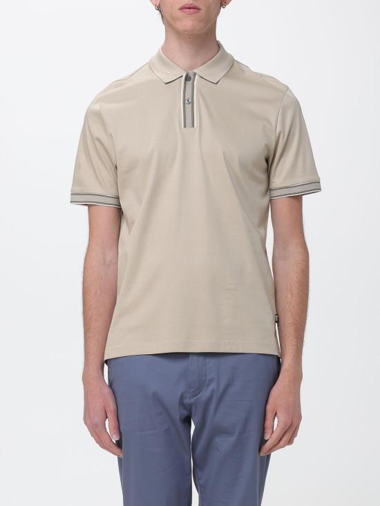 26SS 보스 폴로 티셔츠 50559668 286 Beige