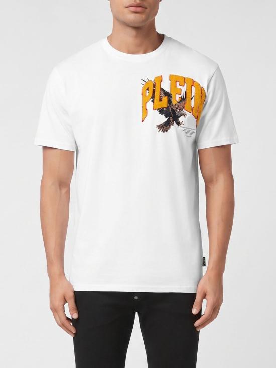 25FW 필립 플레인 반팔 티셔츠 AAECMTK8700PJY002N 01 White