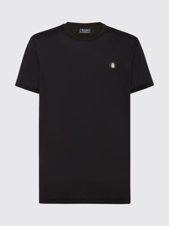 26SS 빌리어네어 반팔 티셔츠 WAECMTK8343BTE004N 02 Black - BILLIONAIRE