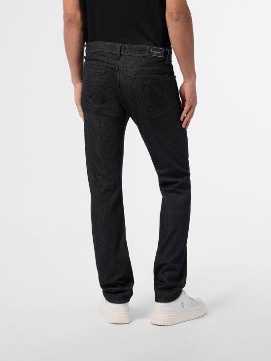 26SS 빌리어네어 데님 팬츠 BAFCMDT4314BTE001N 02 Black - BILLIONAIRE