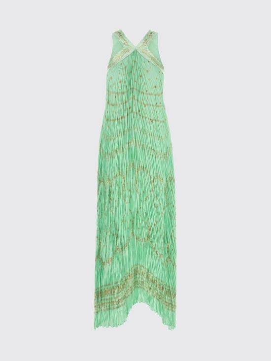 26SS 알베르타 페레티 롱 원피스 04470149 1373 Green - ALBERTA FERRETTI
