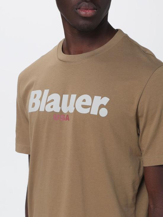 26SS 블라우어 반팔 티셔츠 BLUH02299007439 340 Hazel - BLAUER