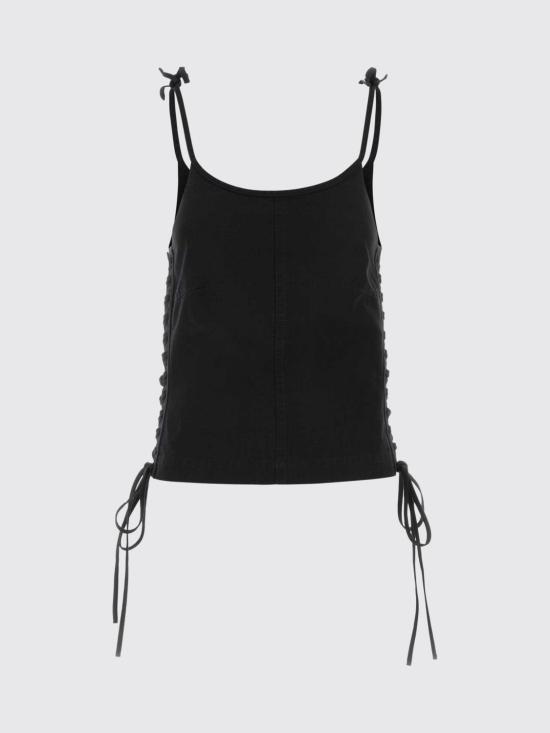 26SS 발렌시아가 긴팔 티셔츠 857301TQP13 1000 Black - BALENCIAGA
