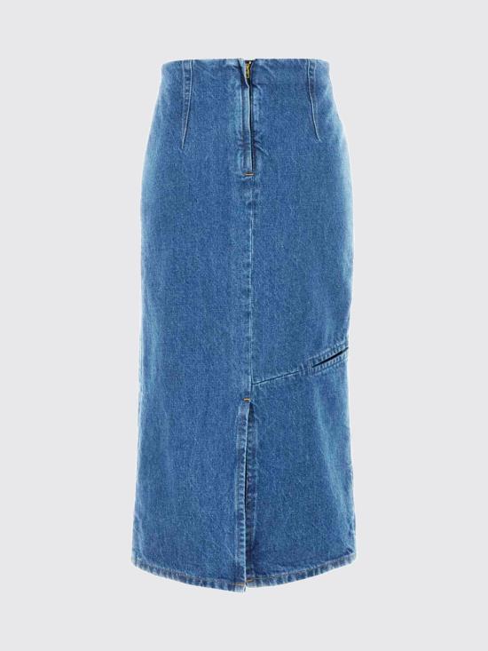 26SS 질샌더 롱 스커트 J03MA0303J45352 476 Denim - JIL SANDER