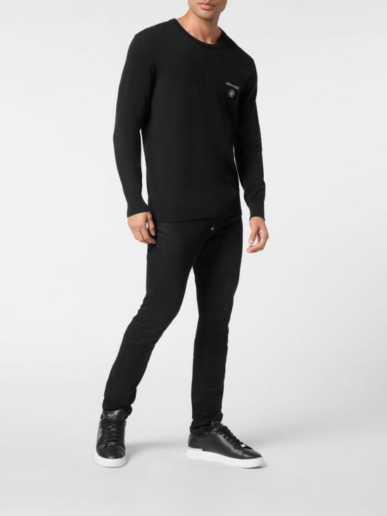 26SS 필립 플레인 스웨터 AAECMKO1537PTE003N 02 Black - PHILIPP PLEIN