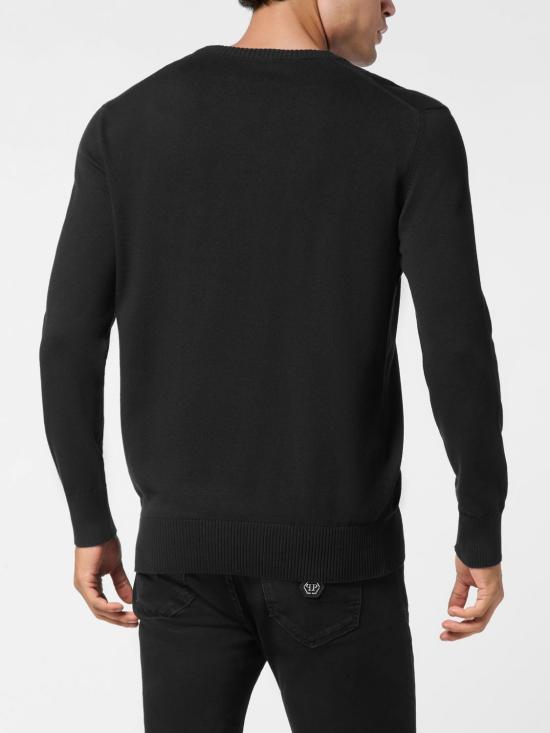 26SS 필립 플레인 스웨터 AAECMKO1537PTE003N 02 Black - PHILIPP PLEIN