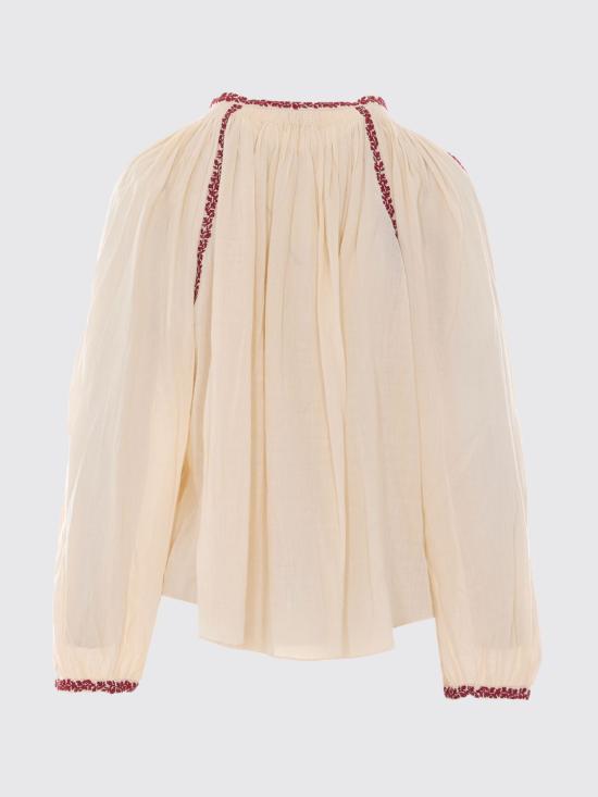 26SS 이자벨마랑에뚜왈 블라우스 HT0841FAD1J16E BERD Beige - ISABEL MARANT ETOILE