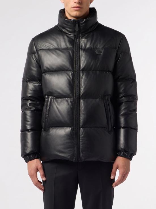 26SS 필립 플레인 패딩 AAECMLB1979PLE010N 02 Black
