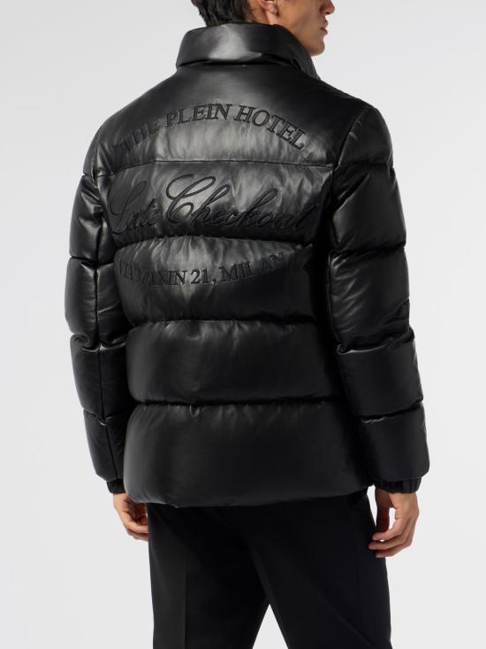 26SS 필립 플레인 패딩 AAECMLB1979PLE010N 02 Black - PHILIPP PLEIN