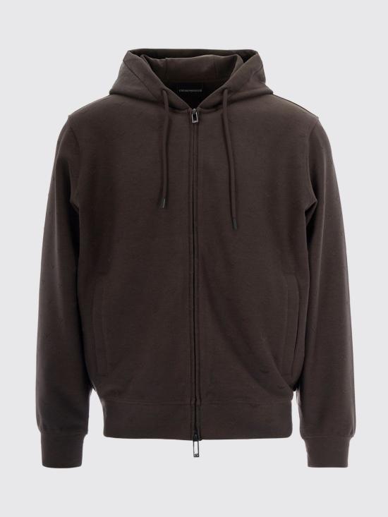 26SS 엠포리오 아르마니 후드 티셔츠 EM004867AF13700 F8248 Grey - EMPORIO ARMANI