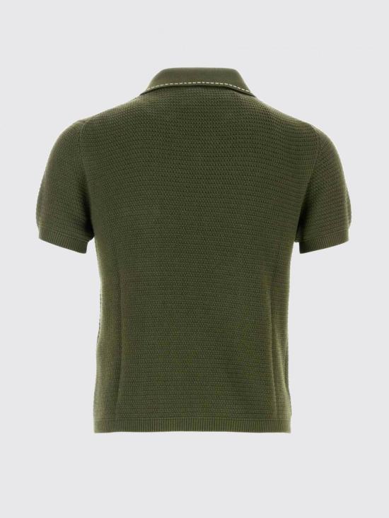 26SS 베르사체 폴로 티셔츠 10240411A17407 1GM10 Olive - VERSACE