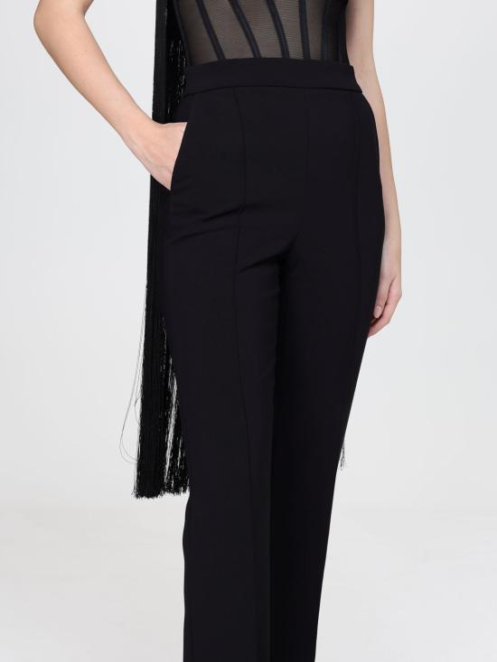 26SS 엘리자베타프랜치 트레이닝/조거 팬츠 PA19163E2 110 Black - ELISABETTA FRANCHI