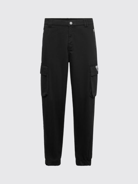 26SS 필립 플레인 트레이닝/조거 팬츠 AAECMRT1630PTE006N 02 Black - PHILIPP PLEIN