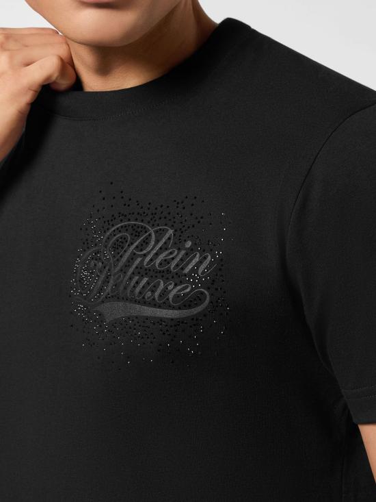 25FW 필립 플레인 반팔 티셔츠 AAECMTK8618PJY002N 02 Black - PHILIPP PLEIN