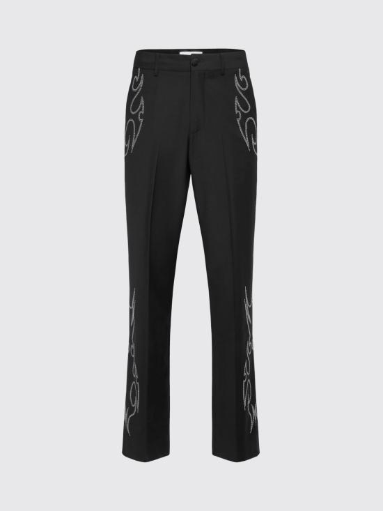 26SS 필립 플레인 트레이닝/조거 팬츠 AAECMRT1619PTE022N 02 Black - PHILIPP PLEIN