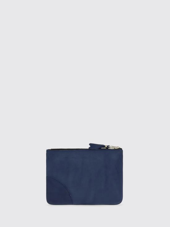 26SS 꼼데가르송 클래식 레더 라인 파우치 SA8100WW 2 Navy - COMME DES GARCONS