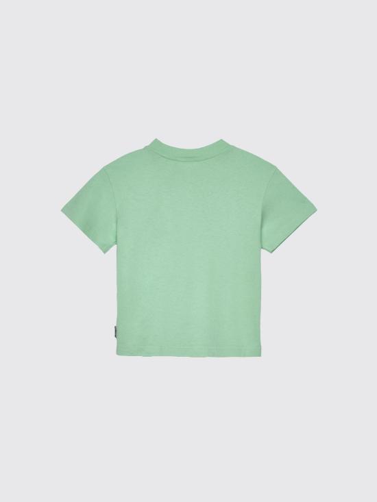 26SS [키즈] 팜앤젤스 티셔츠 PBAA003S26JER004 080 Green - PALM ANGELS