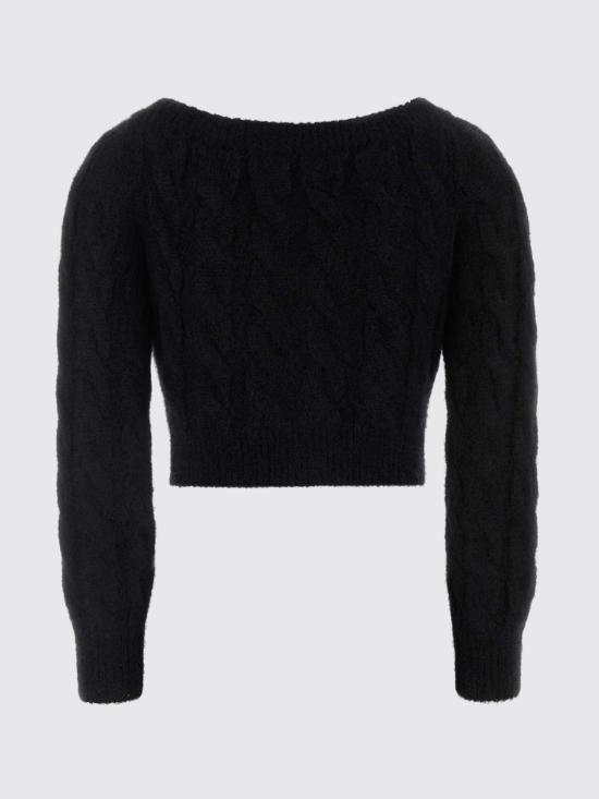 26SS 알레산드라리치 가디건 FABX4343K4724 9008 Black - ALESSANDRA RICH