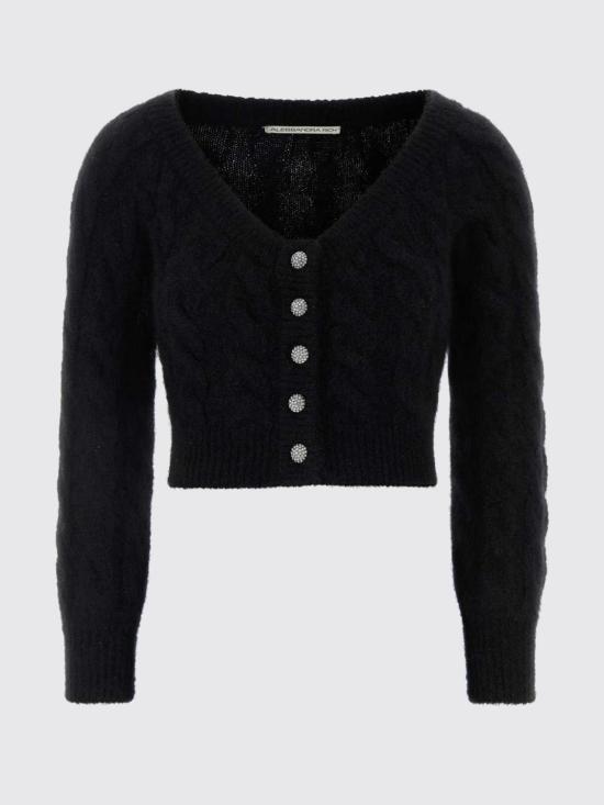 26SS 알레산드라리치 가디건 FABX4343K4724 9008 Black - ALESSANDRA RICH