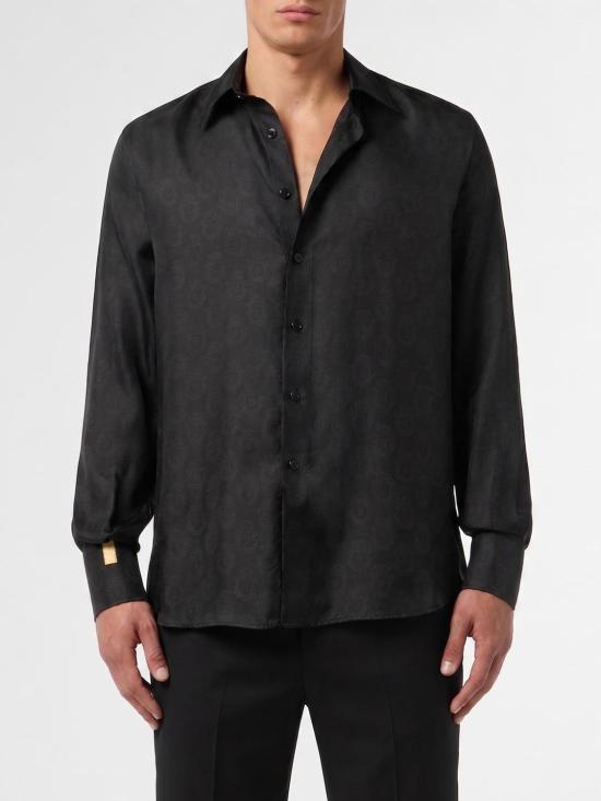 26SS 빌리어네어 긴팔 셔츠 BAFCMRP2564BTE065N 02 Black