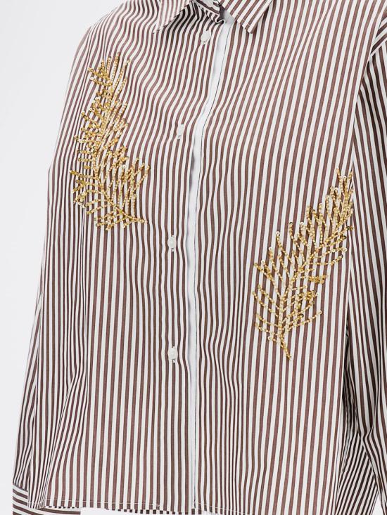 26SS 데 펨메스 셔츠 D123RB D2141 Brown - DES PHEMMES