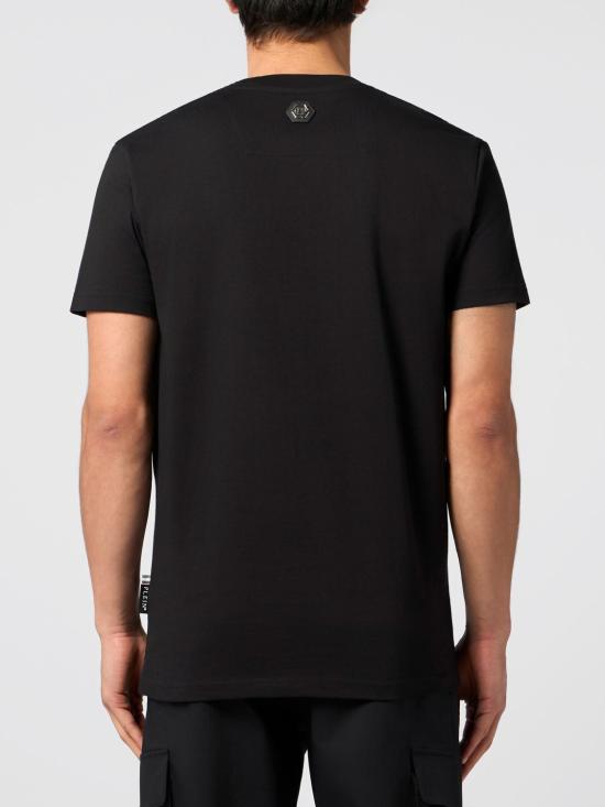 26SS 필립 플레인 반팔 티셔츠 SAFCMTK8834PJY002N 02 Black - PHILIPP PLEIN